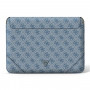 Guess GUCS14P4TB portatīvā datora futrālis 13/14 collas, 4G Uptown Triangle, zils