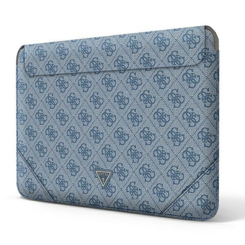 Guess GUCS14P4TB portatīvā datora futrālis 13/14 collas, 4G Uptown Triangle, zils