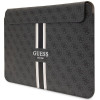 Guess GUCS14P4RPSK klēpjdatora futrālis 14 collas, 4G Printed Stripes, melns