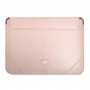 Guess GUCS16PSATLP klēpjdatora uzmava 16", Saffiano Triangle, rozā