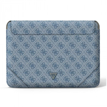 Guess GUCS16P4TB portatīvā datora futrālis 16 collas, 4G Uptown Triangle, zils