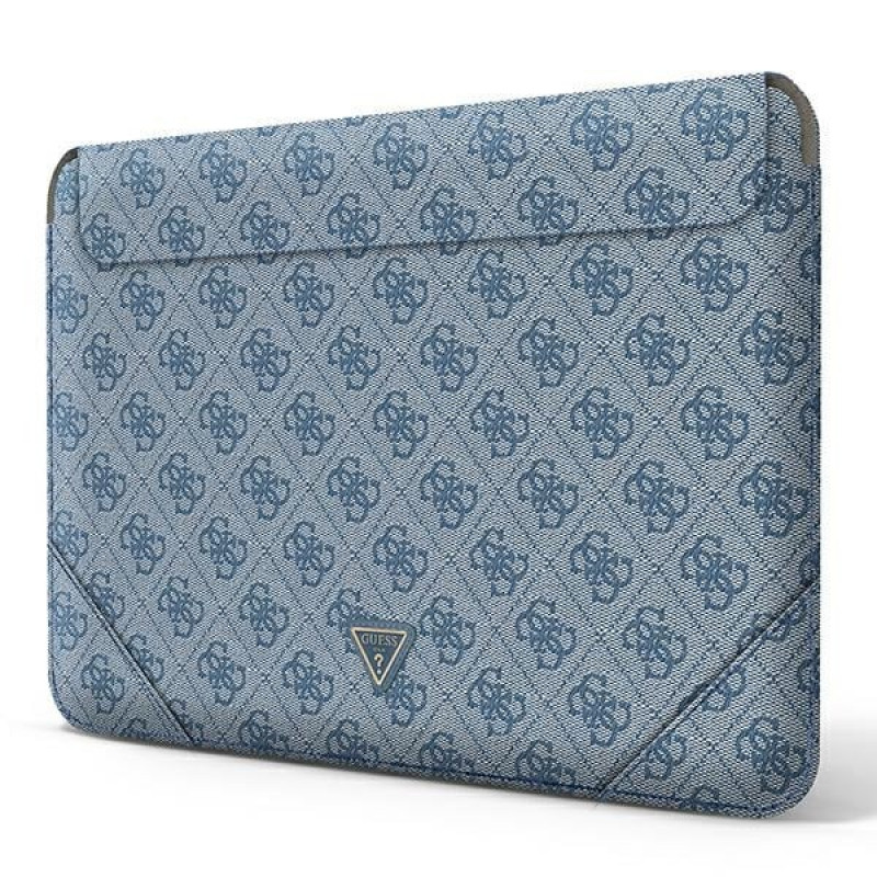 Guess GUCS16P4TB portatīvā datora futrālis 16 collas, 4G Uptown Triangle, zils