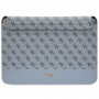 Guess GUCS14PS4SGB klēpjdatora maciņš 14 collas, 4G Stripe Metal Logo, zils