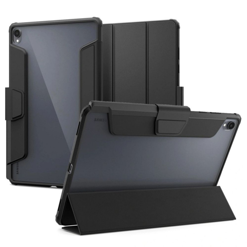 Spigen Ultra Hybrid Pro vāciņš planšetdatoram Samsung Galaxy Tab S12+ 12.6" (X840/X846B), melns