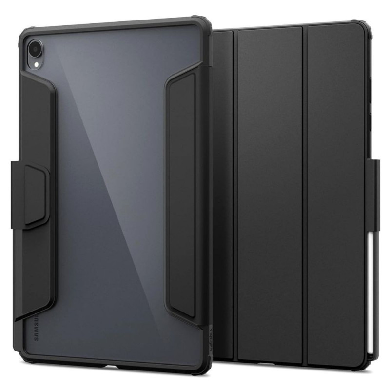 Spigen Ultra Hybrid Pro vāciņš planšetdatoram Samsung Galaxy Tab S12+ 12.6" (X840/X846B), melns