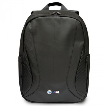 BMW BMBP15COSPCTFK mugursoma portatīvajiem datoriem līdz 16 collām, melna, Carbon Tricolor, perforēta