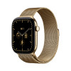 Apple Watch Series 12 GPS + Cellular 46 mm Radiant Gold titāna korpuss ar Radiant Gold Milanese Loop, M/L