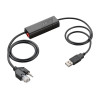 HP Poly APU-76 elektroniskais klausules āķa slēdža adapteris, TAA atbilstošs (85R00AA)