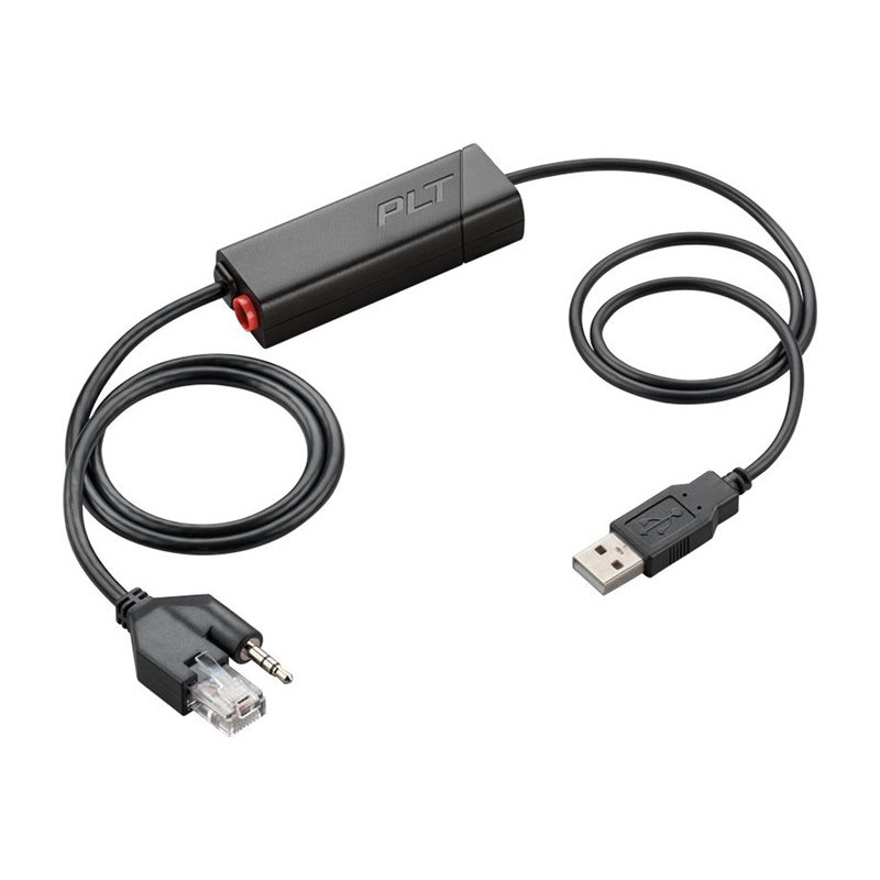 HP Poly APU-76 elektroniskais klausules āķa slēdža adapteris, TAA atbilstošs (85R00AA)