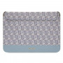 Guess GUCS16HGCFSEB portatīvā datora futrālis līdz 16 collām, GCube Stripe, zils