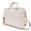 Guess GUCB15QLPK klēpjdatora soma 15", rozā, Quilted