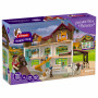 Schleich Horse Club rotaļu komplekts ar villu pie ezera un aploku 42785