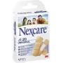 3M Nexcare Universal līmlentes, 20 dažāda izmēra strēmeles, ādas krāsā, elpojošas un ūdeni atgrūdošas, bez lateksa (N0320AS)