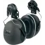 3M PELTOR X5P3 pie ķiveres stiprināmi ausu aizsargi, 37 dB SNR, melni XA007706964