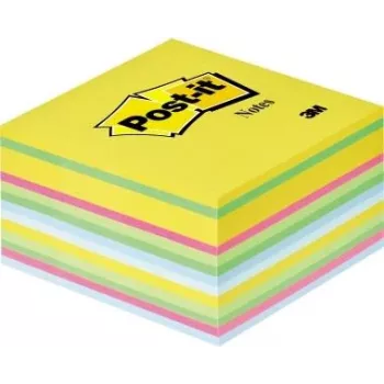 3M Post-it piezīmju bloks kubā, 76 x 76 mm, Ultra Colors, 450 lapas, PEFC sertificēts papīrs, 1 kubs (2030-U)