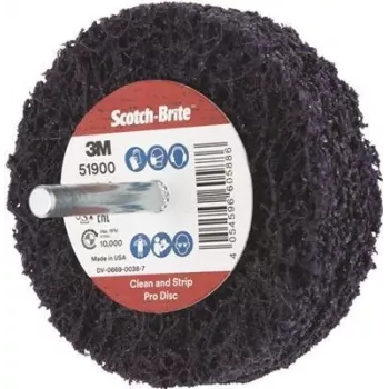 3M Scotch-Brite XT-ZS Pro rupjā tīrīšanas disks 100x13mm ar 6mm kātu SXCRS 7100192709