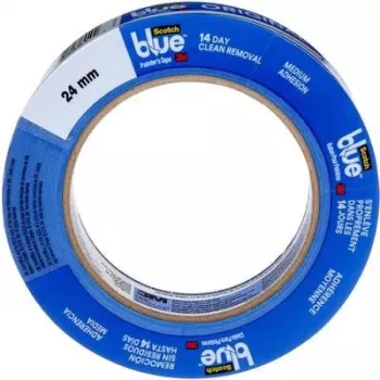 3M ScotchBlue 2090 krāsotāju maskēšanas lente, zila, 24 mm x 41 m, 3 ruļļi 20902441P3