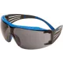 3M SecureFit SF402XSGAF-BLU Aizsargbrilles, pelēkas pretmiglas pret skrāpējumiem lēcas, zils rāmis, XS