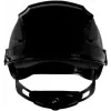 3M SecureFit X5512V-CE-4 ventilēta drošības ķivere ar UV indikatoru, melna, EN 397