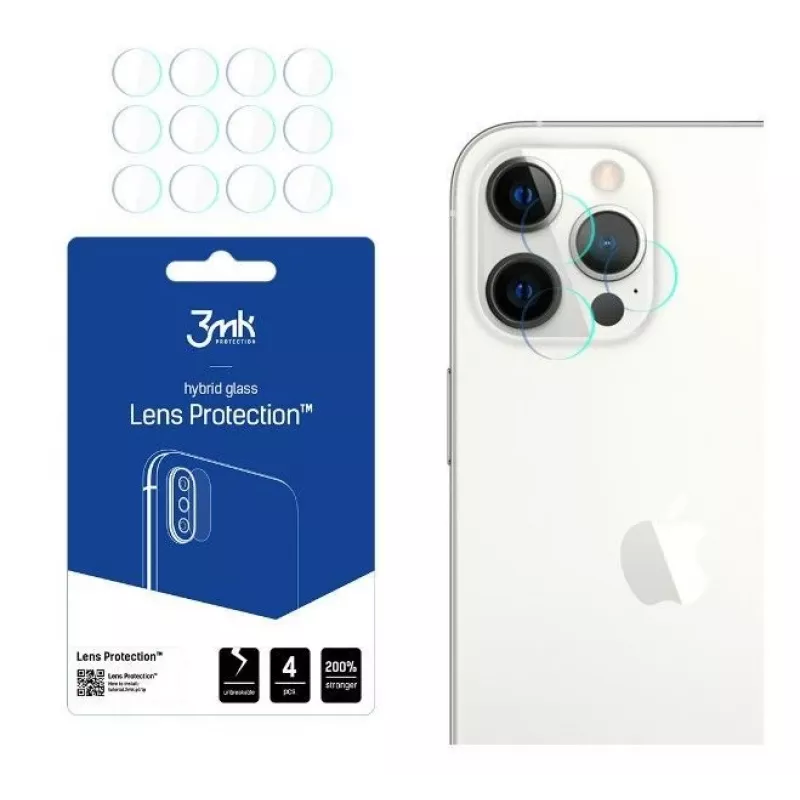 3MK Apple iPhone 12 Pro Max Lens Protection Tempered Glass