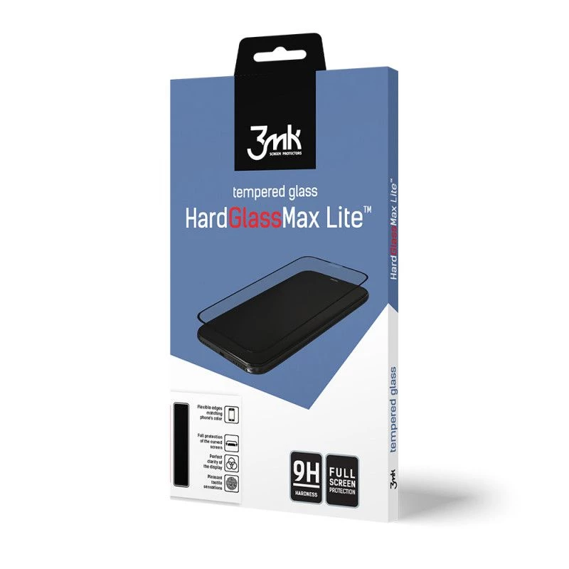 3MK Apple iPhone XR/11 HardGlass Max Lite ekrāna aizsargs