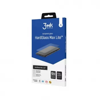 3MK HardGlass Max Lite rūdīta stikla ekrāna aizsargs Samsung Galaxy S21 FE - Melns