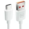 3MK Hyper Cable USB-A to USB-C 5A 60W 1.2m Balts