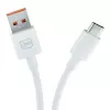 3MK Hyper Cable USB-A to USB-C 5A 60W 1.2m Balts