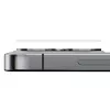3MK Lens Pro Full Cover rūdīta stikla kameras lēcu aizsargs iPhone 14 Pro / 14 Pro Max ar alumīnija rāmi un montāžas rāmi (1 gab., melns)