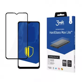 3MK Samsung Galaxy A33 5G Black - HardGlass Max Lite ekrāna aizsargs