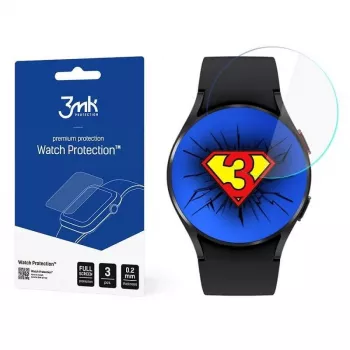 3MK Samsung Galaxy Watch 4 44mm FlexibleGlass ekrāna aizsargs