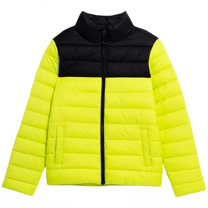 4F Zēnu dūnu jaka Juicy Green 4FJSS23TDJAM077 45S 122cm