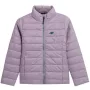 4F Meiteņu dūnu jaka gaiši violeta 4FJSS23TDJAF073 52S 122cm