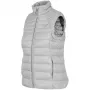 4F Sieviešu vēsā gaiši pelēkā treniņa veste H4Z22 KUDP001 27S Izmērs S