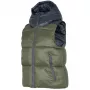 4F Sieviešu Haki krāsas stepēta veste H4Z22 KUDP004 43S Izmērs M
