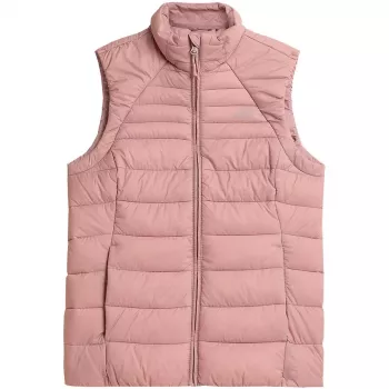 4F Sieviešu stepēta veste gaiši rozā H4Z21 KUDP001 56S Izmērs S