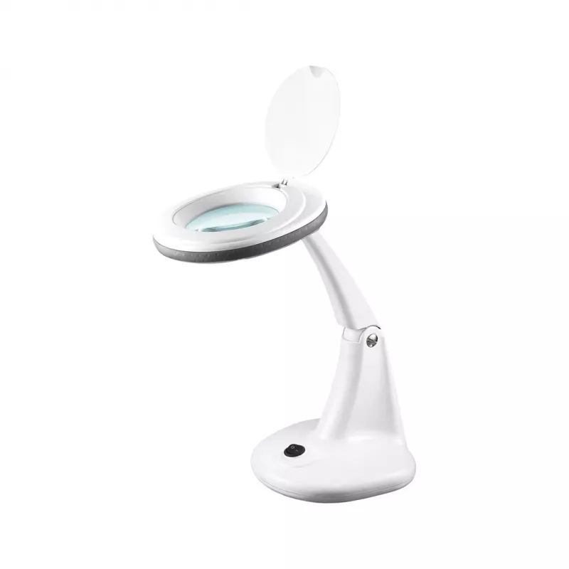 5D 6W Rebel Table Magnifier Lamp, 6500K