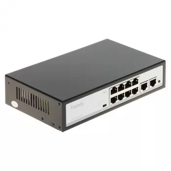 8-Port Tiandy PoE Switch TC-P3S010
