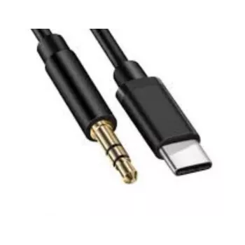 Bāzes stacija POLY Voyager Free 60+ UC 3,5 mm audio adaptera kabelis, melns