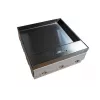 A-LAN Floor Box 12M - 12 moduļu grīdas kaste standarta kontaktligzdām 22,5x45 mm (45x45 mm), leņķa montāža