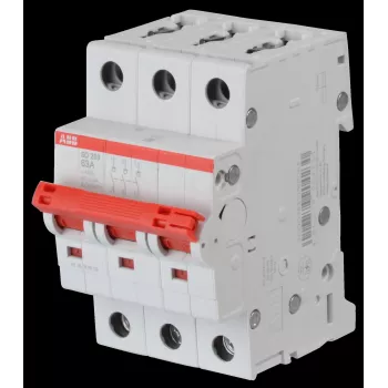 ABB SACE Tmax XT1 3 polu kompaktie slēdži, 160 A, termomagnētiskais, 16 kA pie 400 V AC 2CDD283101R0063