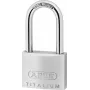 ABUS 64TI/40HB40 KD Titalium atslēga ar atšķirīgu atslēgu, augsta loka važa, drošības līmenis 5
