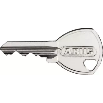 ABUS 65/50 KD piekaramā atslēga - masīva misiņa korpuss, rūdīta tērauda sprādze, atšķirīgas atslēgas