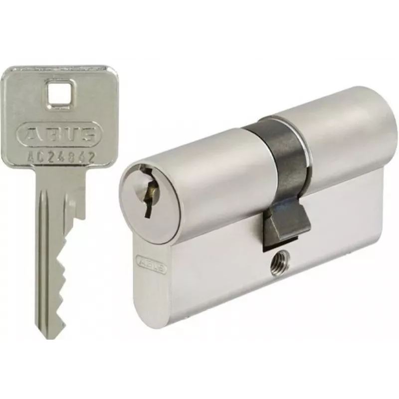 ABUS Cylinder 50x60mm Matt Nickel 3 Keys