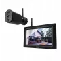 ABUS EasyLook BasicSet bezvadu videonovērošanas sistēma - 7 collu monitors + 1 IP66 kamera, infrasarkanā nakts redzamība, 2.4 GHz