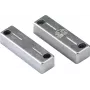 ABUS MK4200 VdS magnētiskais durvju kontakts tērauda durvīm, 10 W, 1 A, SPDT, alumīnijs