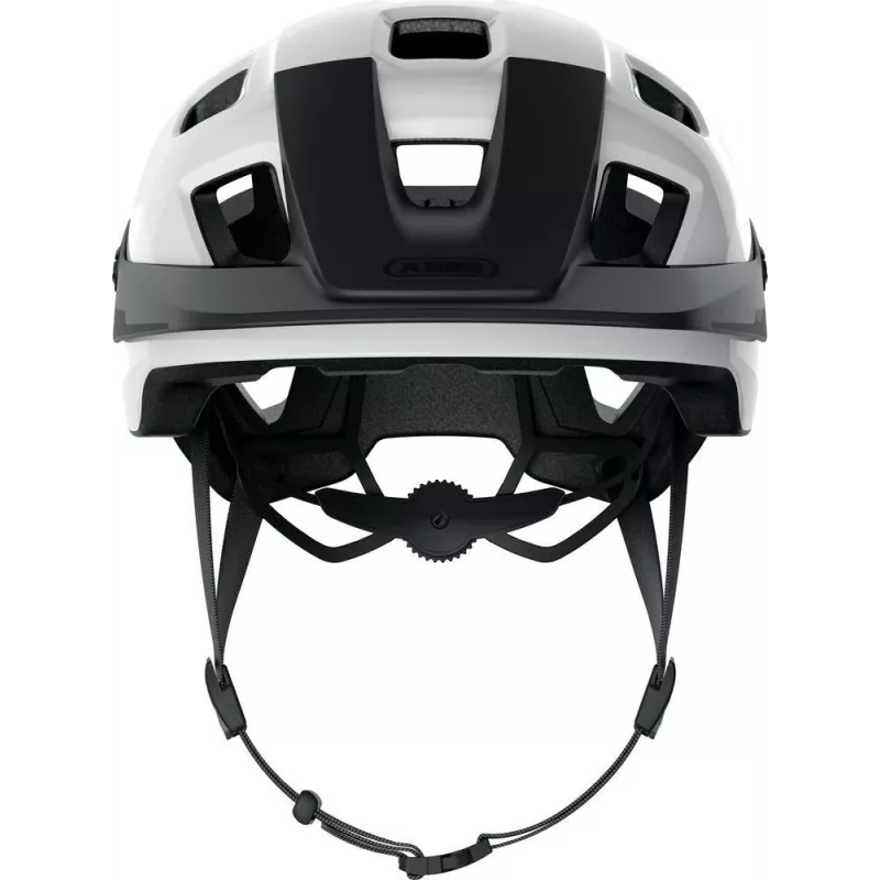 ABUS MoTrip Riteņbraukšanas ķivere ar fiksētu vizieri - Samta melna, M izmērs (52-57 cm)