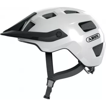 ABUS MoTrip Riteņbraukšanas ķivere ar fiksētu vizieri - Samta melna, M izmērs (52-57 cm)