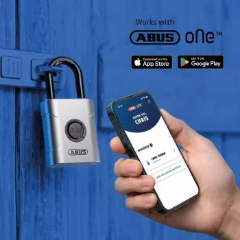 ABUS Security-Center ABEO10000 Bluetooth piekaramā atslēga, sudraba