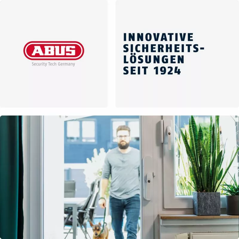 ABUS Security-Center BRIDGE One Smart Home bezvadu LAN tilts (ABBO10000B), Black, 230 V, Bluetooth-capable